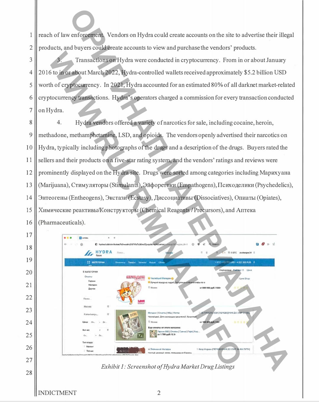 Кракен оригинальный